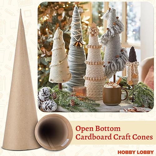 Miniatura 3 de Hobby Lobby Conos de papel maché