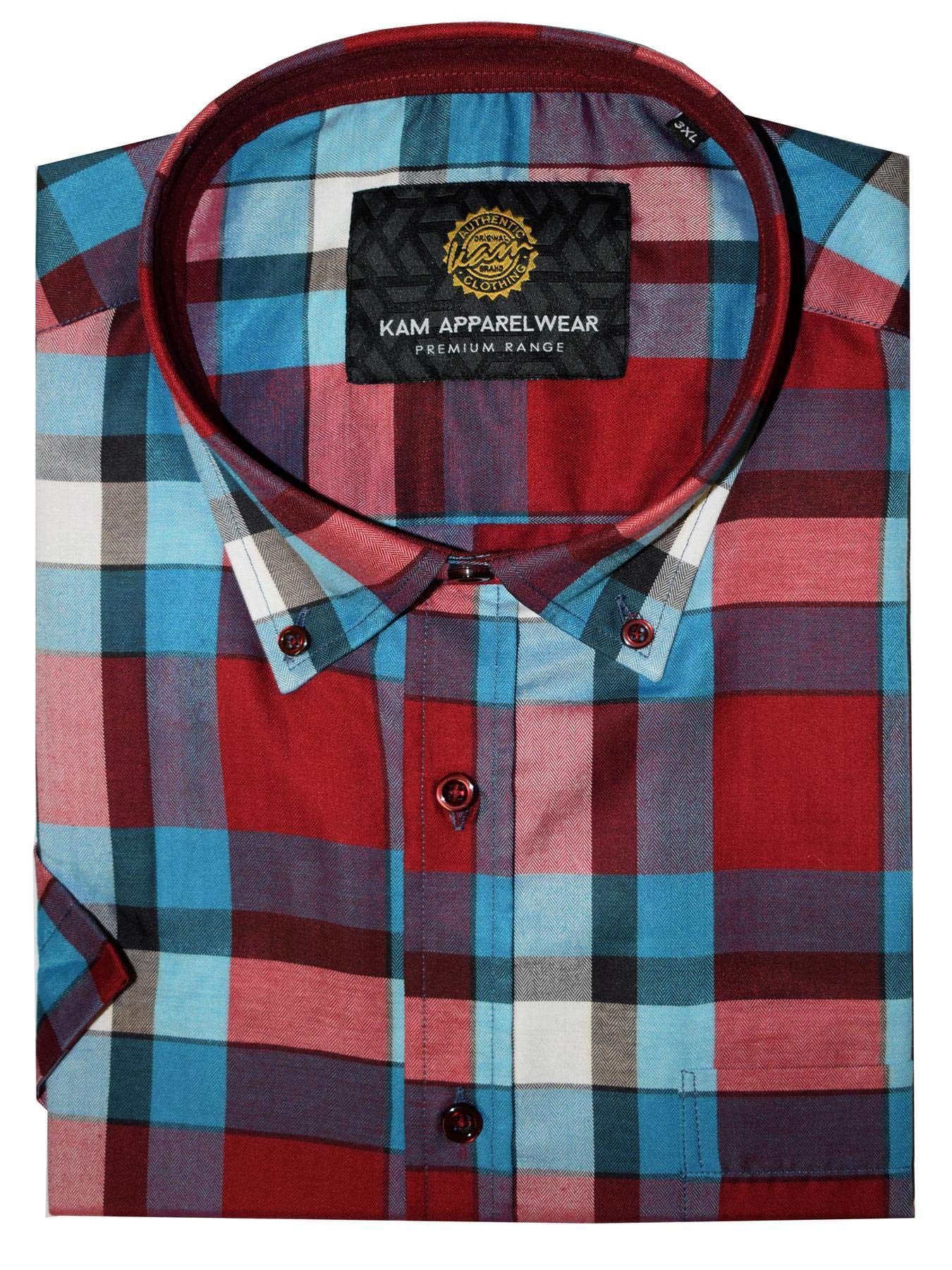 Men's Big Size Smart Casual Patterned Shirts