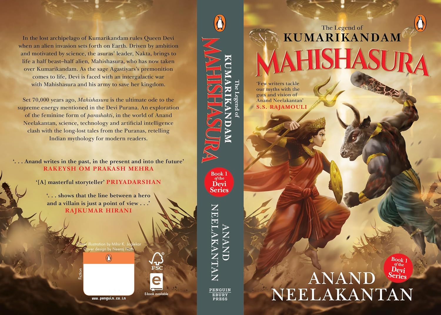Mahishasura: The Legend of Kumarikandam      Paperback – November 17, 2025