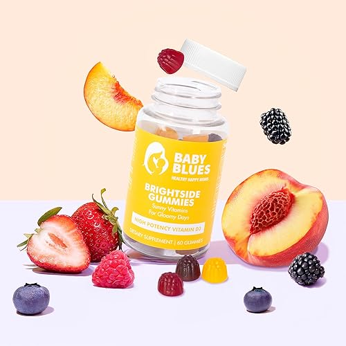 Miniatura 3 de Baby Blues Gomitas Brightside - Vitamina D esencial para madres prenatales y posnatales