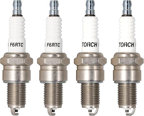 PK4 TORCH F6RTC 131-039 - Bujía de repuesto para bujía NGK BPR6ES, para bujía Bosch WR6DC WR7DC, para bujía Champion RN9YC RN10YC, para Denso