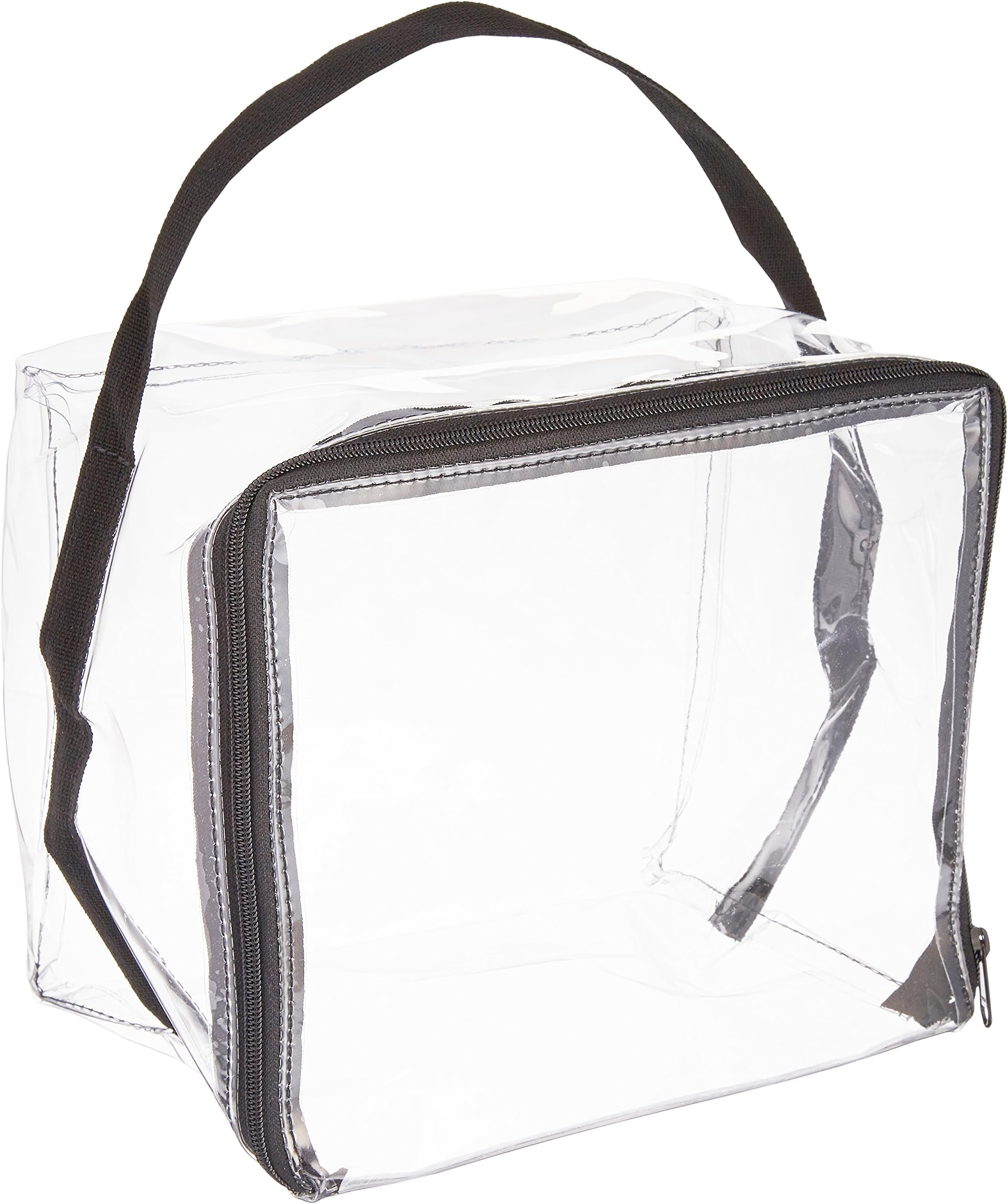 Bee Creative Jumbo Tote Along Pen Storage Bag-Empty 10.5 9 x 6.75-inch, Acrylic, Multicolour, 21.99x35.4x1.8 cm