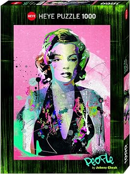 Heye Marilyn Puzzles 1000-Piece, Multi-Colour