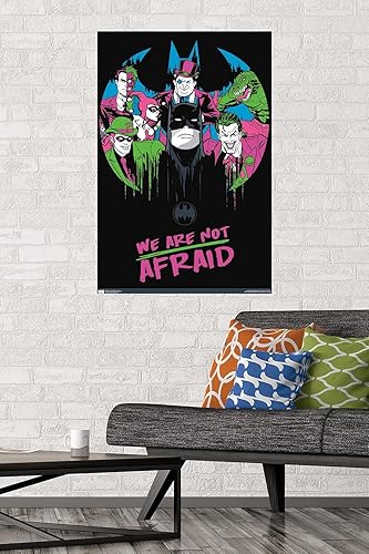 Miniatura 2 de Trends International Neon - Póster de pared de Batman de DC Comics