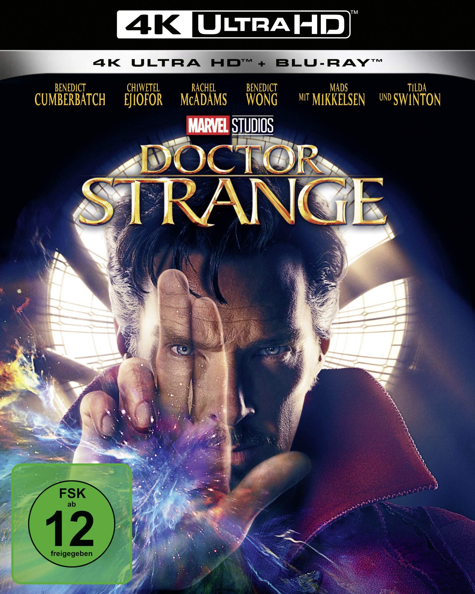 Doctor Strange 4K Ultra-HD y Blu-ray 2D edicion importacion de Alemania 1