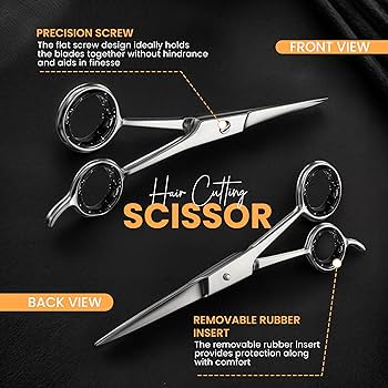 ステンレス製 散髪用シザー Amazon.co.jp: Utopia Care プロ用 バーバー サロン レーザー