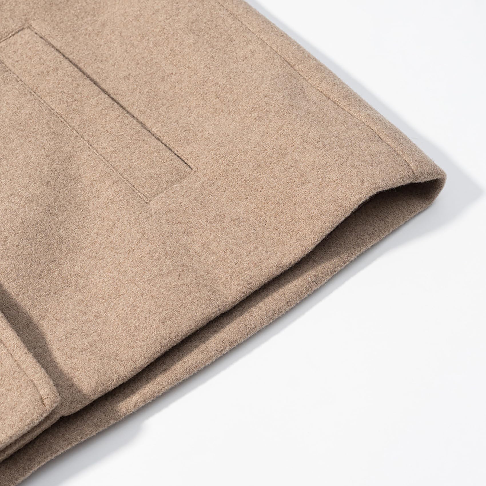 Womens Vintage Blazer Long Sleeve Grid Stand Collar Jacket Formal Office Work Coat — view 7