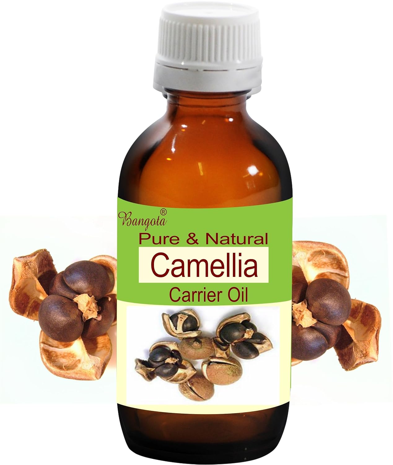 Camellia Oil Pure & Natural Carrier Oil (15 ml (0.50 Oz