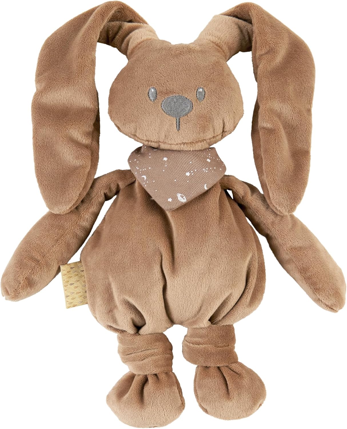 Nattou Rabbit Blanket, Supersoft, 75 x 100 cm, Polyester, Lapidou, Turquoise