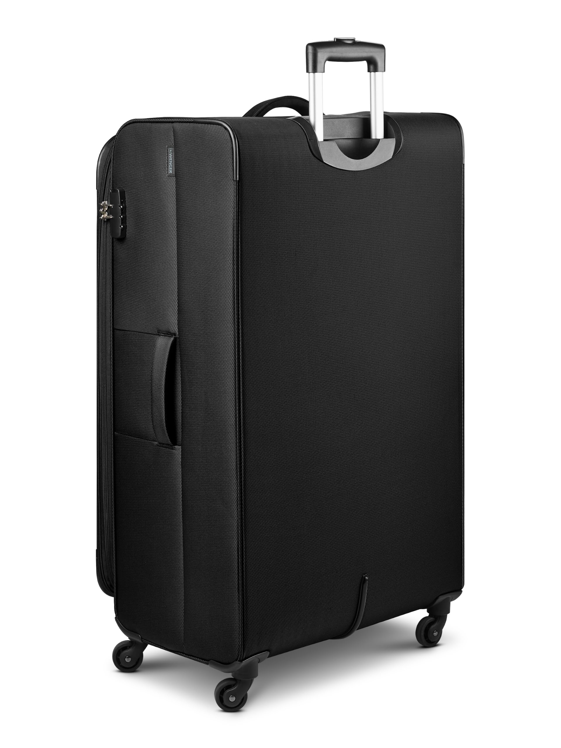 WENGER Check-in Koffer für Damen und Herren | großer XL Trolley 54 x 37 x 87 cm aus hochwertigem Polyester 600D Material | Erweiterbar & Fronttasche| Beaumont Serie