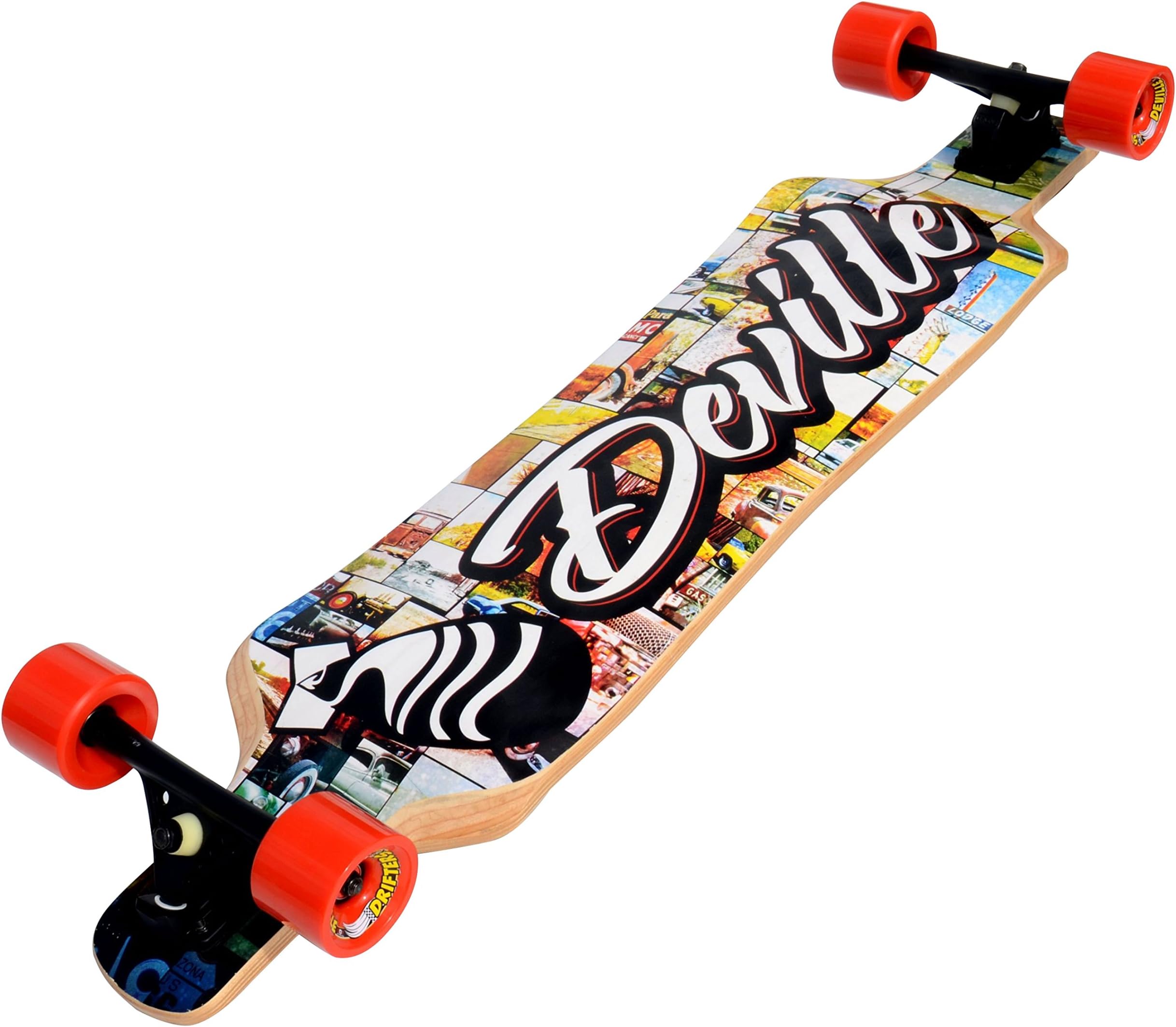 Deville Longboards DEVILLE Mash Up 40.5" Micro Drop Deck Longboard