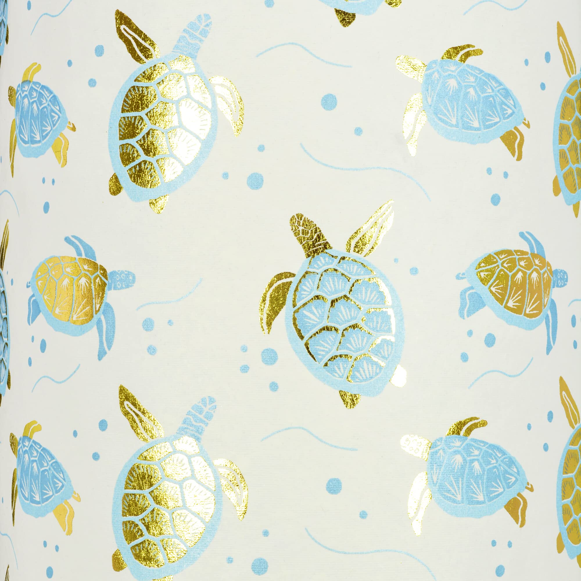 MIDORI Turtles Cream/Blue/Gold Foil