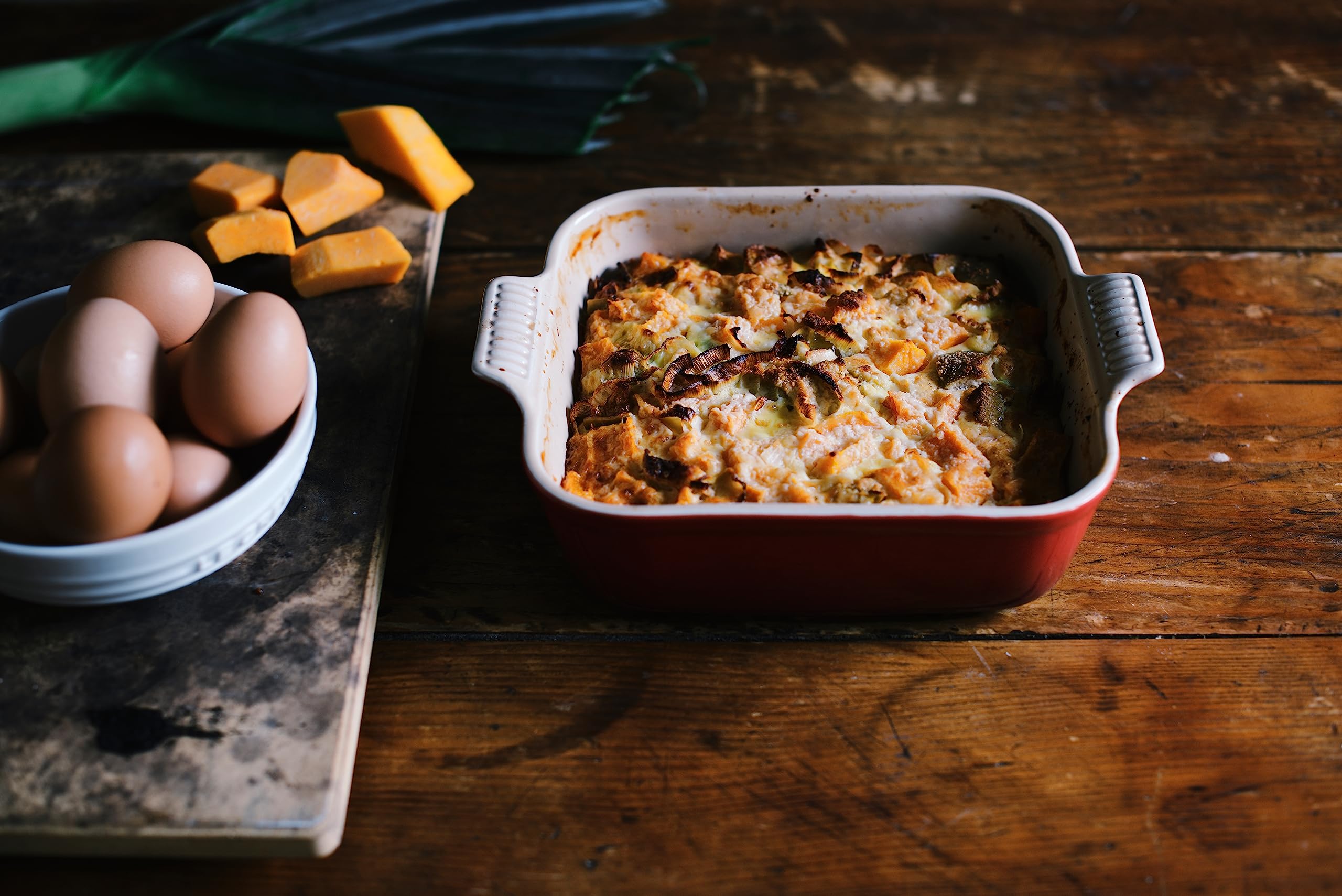 Amazon | Le Creuset Stoneware Heritage Square Dish, 3 qt. (9