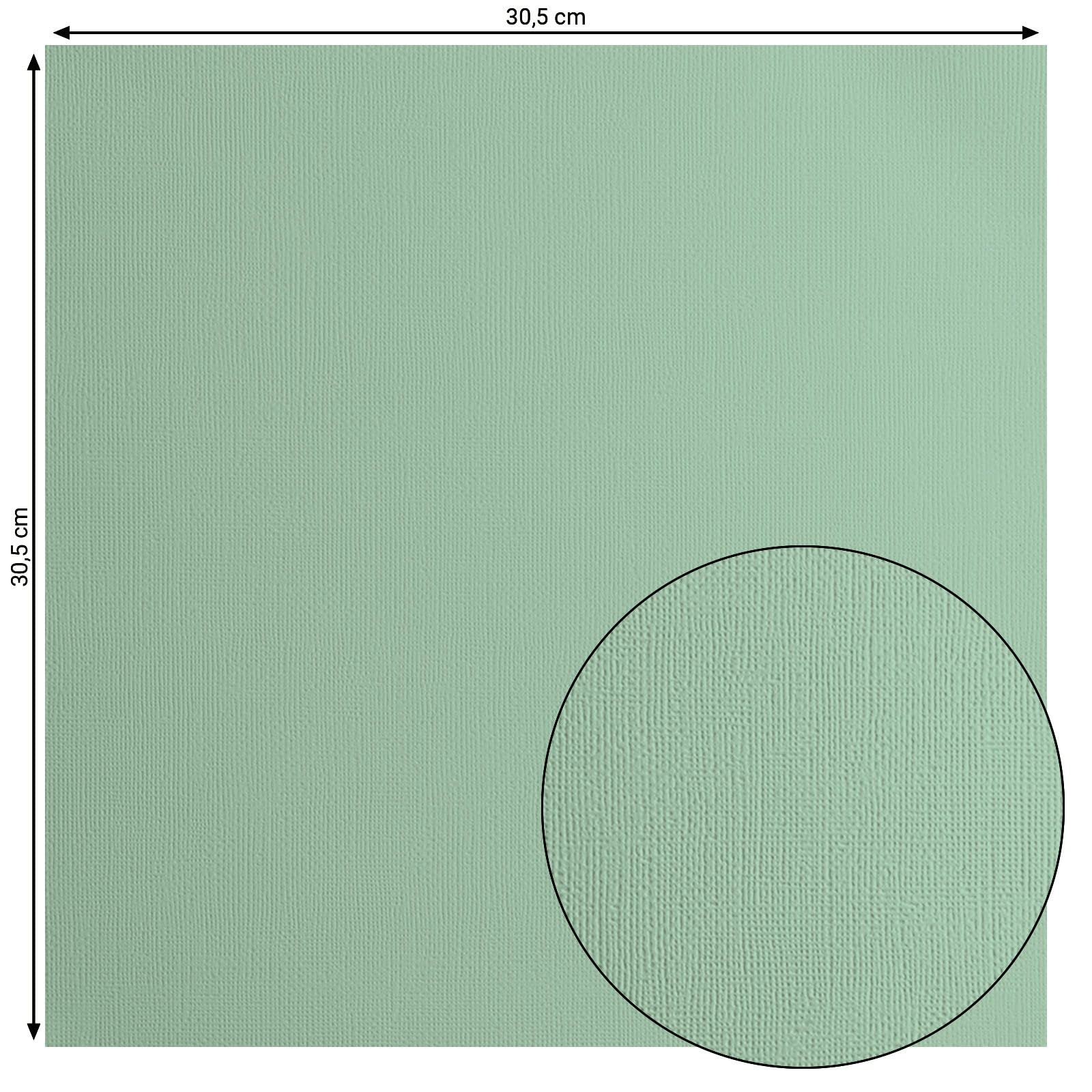 Florence Cardstock Textured - Coloured Card Making Supplies 12 x 12 inch - Blue - 20 Sheets - Coloured Paper for Scrapbooking, Card Making, Die Cutting and Paper Crafts - 216 gsm - Aqua - Image 2