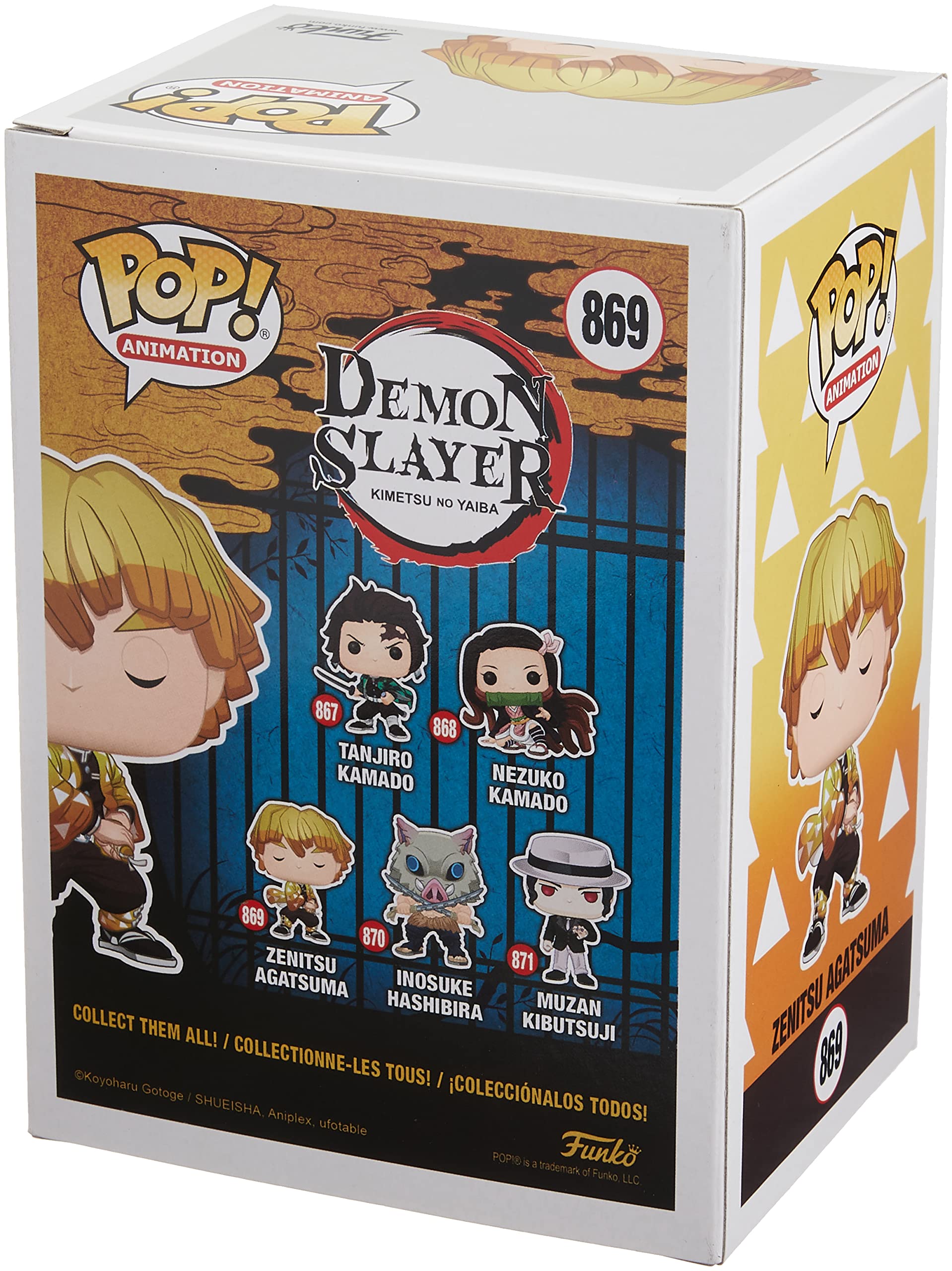 Amazon | Funko POP！アニメーション：鬼滅の刃 我妻善逸