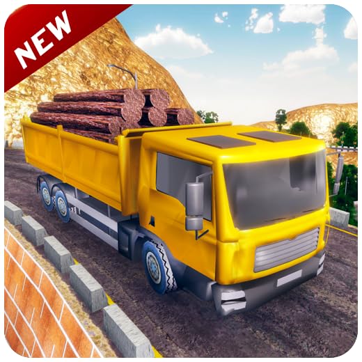 Uphill Offroad Euro Truck Driver Cargo Transport Driving Simulator Games Free for Kids 2019