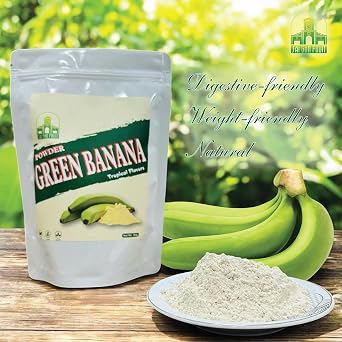 SAIGONFRUIT Green Banana Powder, Natural Resistant Starch, High Fiber Tropical Flavor Supplement, 794 grams, Made in Vietnam
