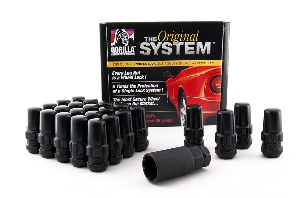 Amazon | Gorilla Automotive 76644NBC ブラック 14mm x 1.50