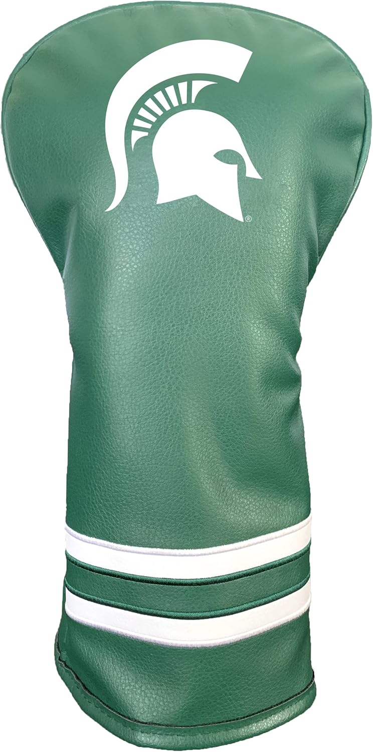 Team Golf NCAA Vintage Driver Golf Club Headcover (Printed), Form Fitting Design, Retro Design with Fleece Lining for Extra Club Protection