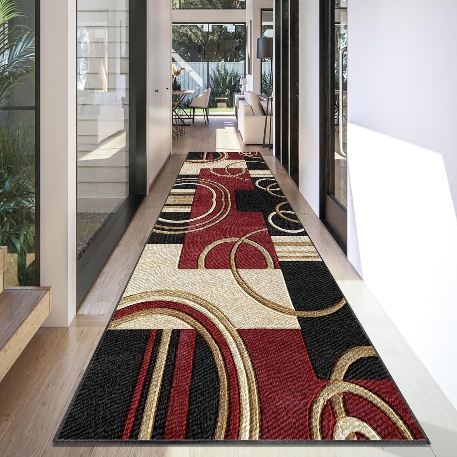 Alfombra Corredera Lavable Antideslizante Absorbente, 429-a, 70 x 350 cm