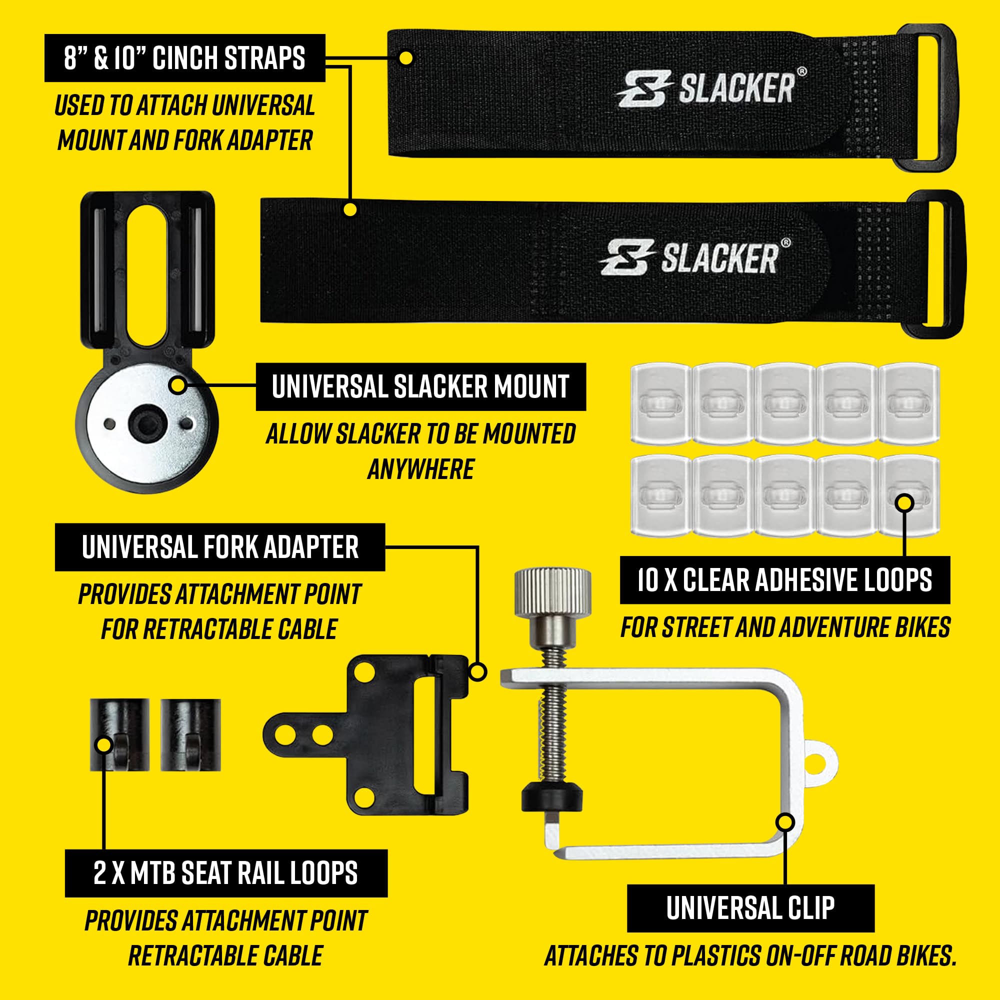 Slacker cyfrowy tuner wiszący z zestawem Bluetooth Rider Sag na motocyklach, rowerach górskich, skuterach śnieżnych, UTV i ciężarówkach (V5)