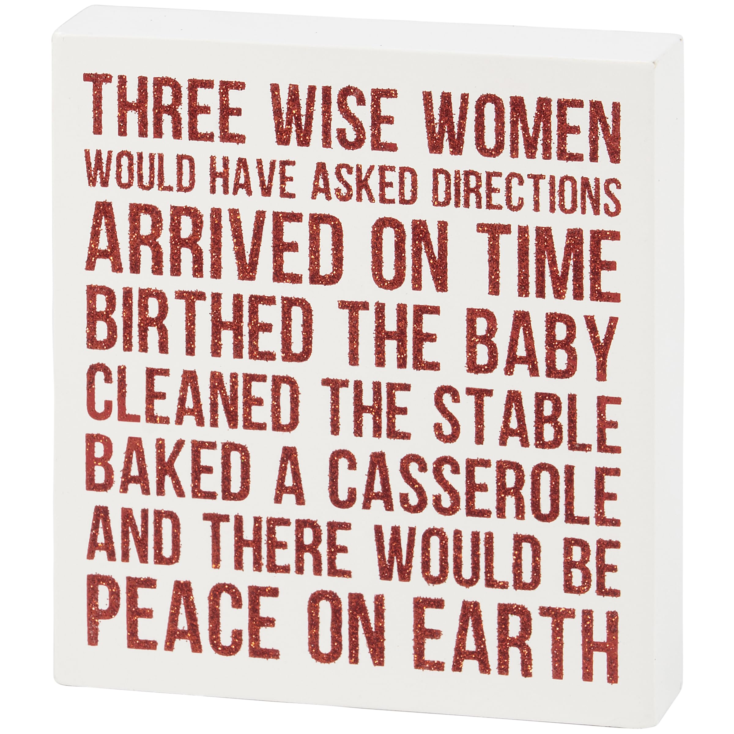 Panneau Three Wise Women Block pour illuminer votre table de fête