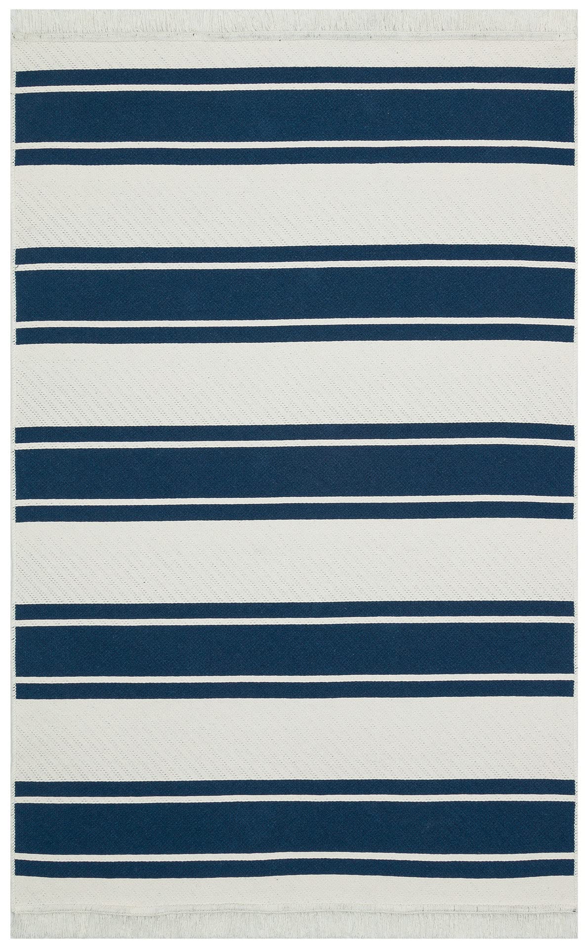 Tapis de couloir Arya 12 Marine 80 x 300 cm grand format bleu marine