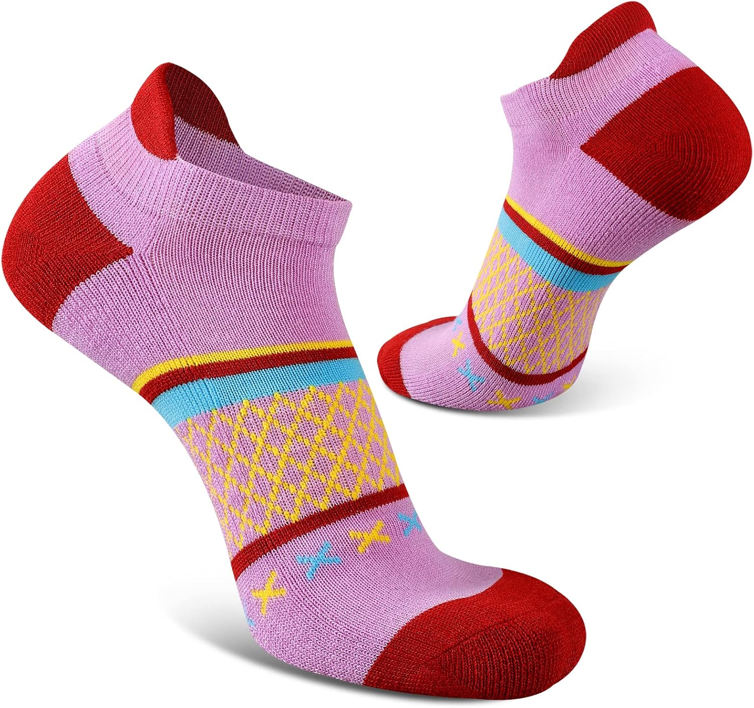 Eallco Womens Socks Ankle Athletic Socks Short Running Socks With Cushioned Sole 6 Pairs - Image 5