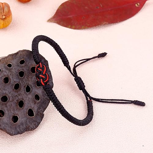 Miniatura 5 de Tibetan Handmade Lucky Bracelet - Friend Love Family Couple Bracelet- Lucky Woven Red String Thread For Protection-Valentine Christmas Gift Idea