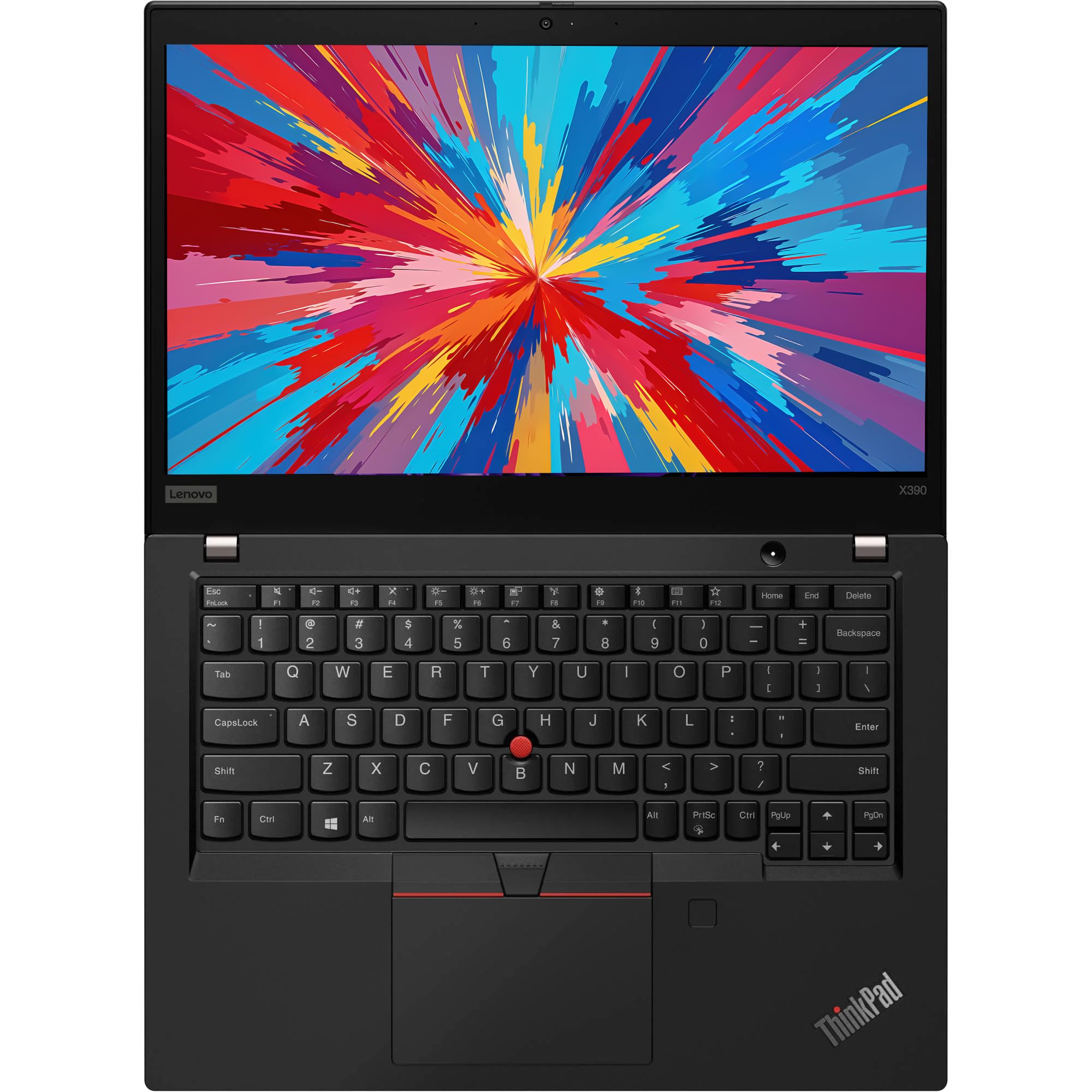 Lenovo Thinkpad X390 Business Laptop, 13,3 pollici FHD (1920 x 1080), Intel Core i5-8265U, RAM DDR4 da 8 GB, SSD da 256 GB, tastiera QWERTY giapponese, Windows 11 Pro (ricondizionato)