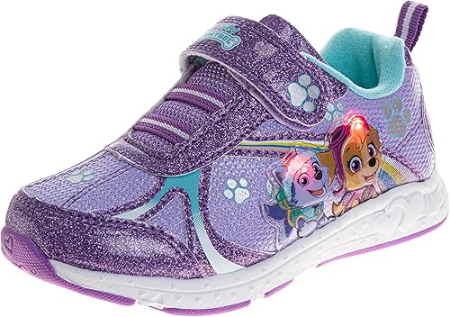 Nickelodeon Zapatos sin cordones con luz de Paw Patrol para niña (niñaniña)