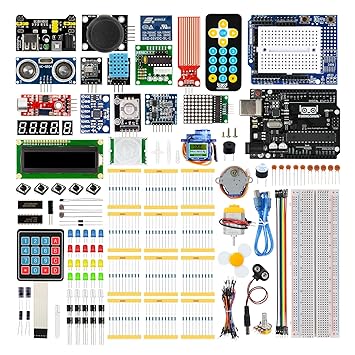 Itokii Uno R3 The Best Starter Kit with More Components, Board Included, Compatible with Arduino IDE. More Than 36 Types of Items (+70units). for Starter and Advanced Users.