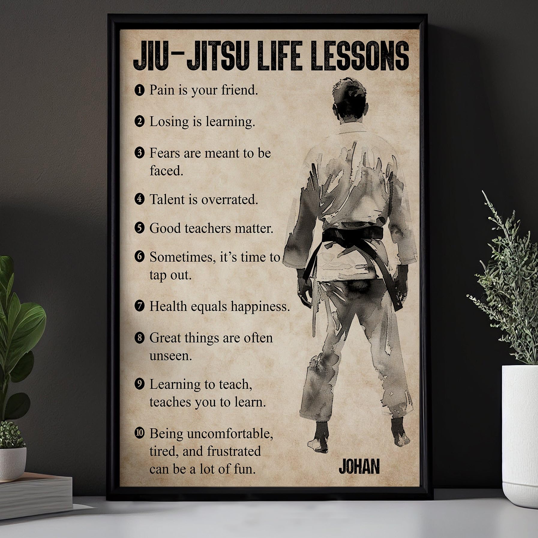 絵画 jitsu / Acrylic on canvas frame 絵画 jitsu / Acrylic on canvas frame New Brazilian Jiu Jitsu