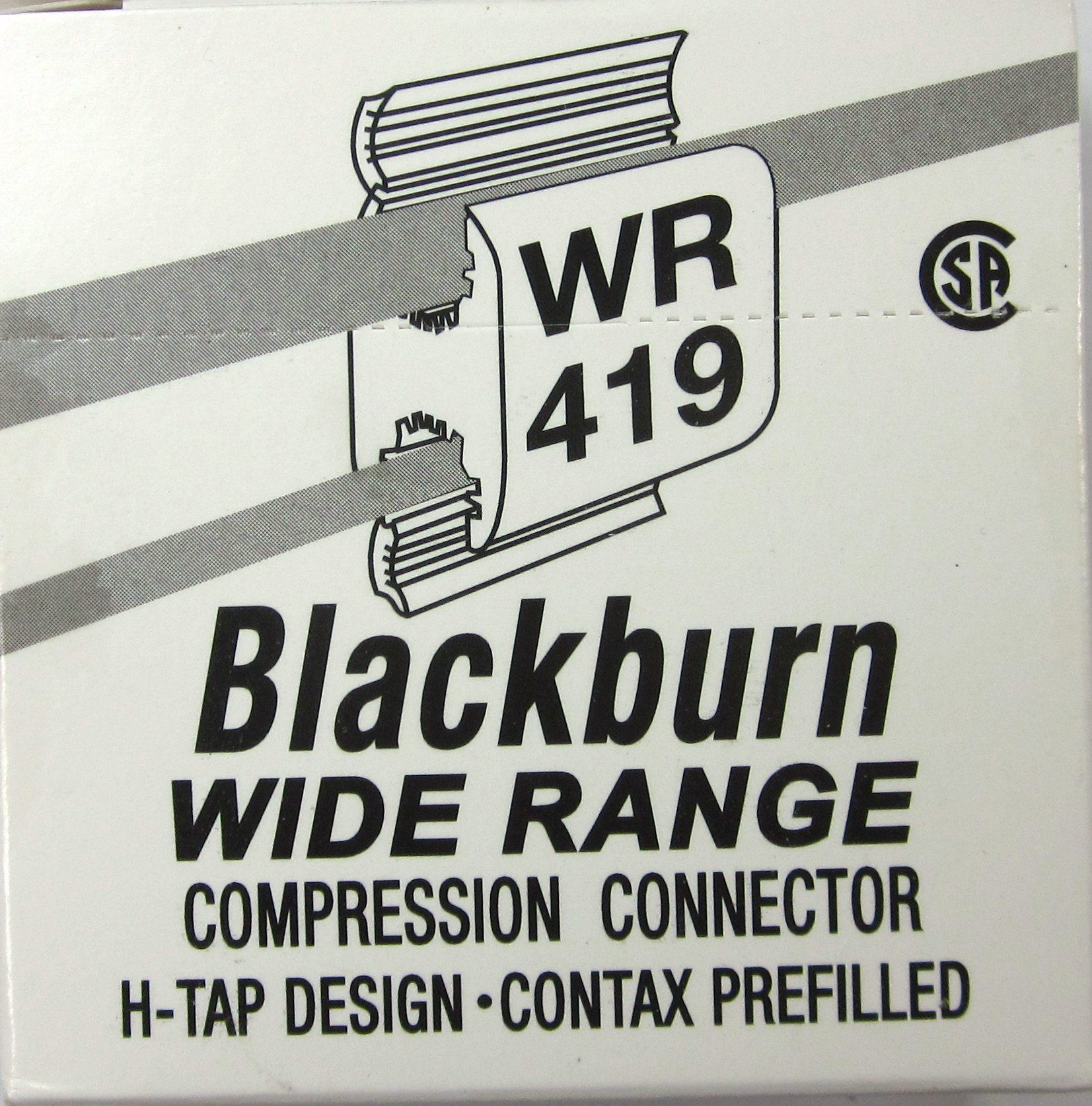 Amazon.com: Box of (25) Blackburn WR419 #7 Aluminum H Tap