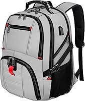 Vista 1 de YOREPEK Travel Backpack, Extra Large 50L Laptop Backpacks for Men Women, Water Resistant College Backpack Airline Approved Business Work Bag with