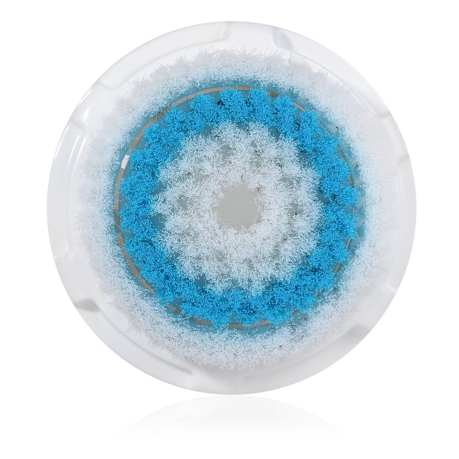 1 x têtes pour brosse E-Cron. Compatible Rechange pour Clarisonic nettoyage facial pour la peau en profondeur des pores, Mia 1, 2, 3 (Aria), Smart Profile, Alpha Fit, Plus, Sonic Radiance