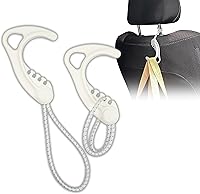 Vista 7 de 8TIMBER Gancho de engranaje negro, paquete de 5, ligero + versátil gancho en S para mochilas y almacenamiento de armario, mosquetón S alternativa