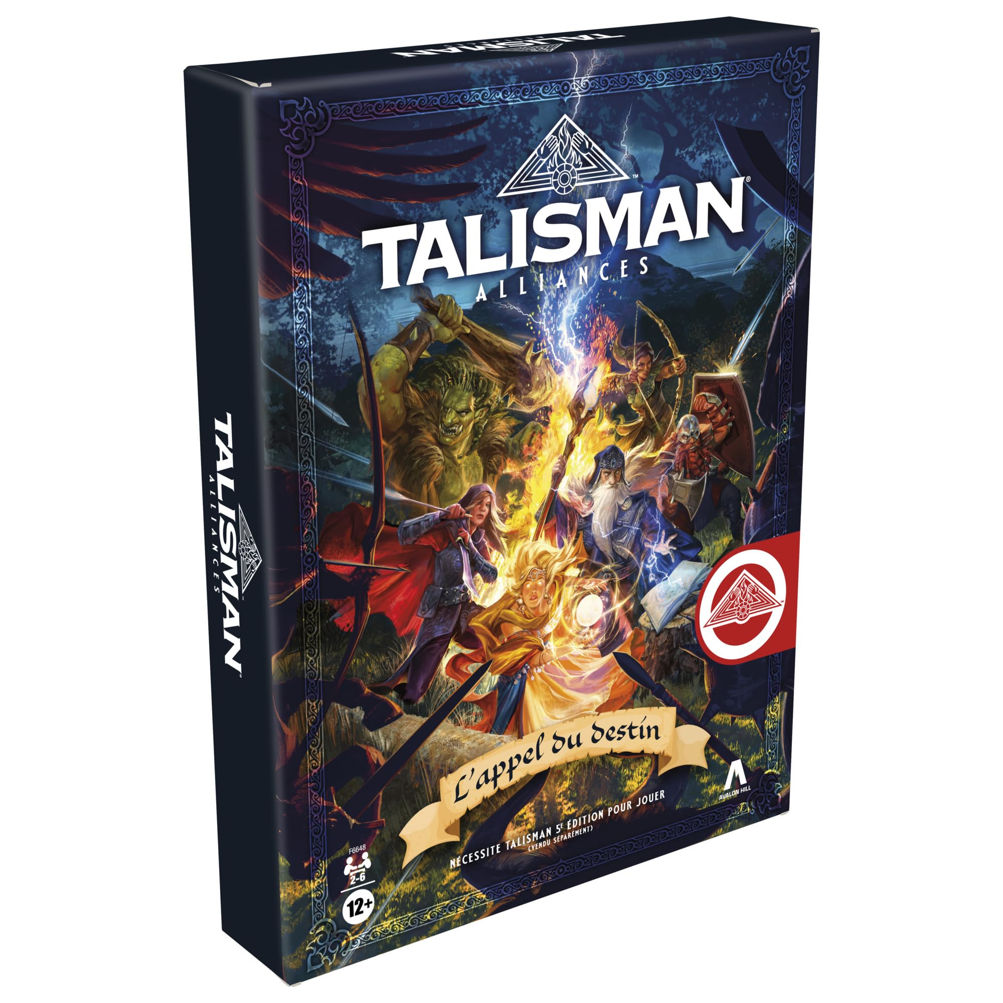 Juego de Mesa Talismán Alliancs: La Llamada del Destino, Juego de Mesa, extensión Talisman, Requiere Talisman 5ª edición para Jugar - Versión en español