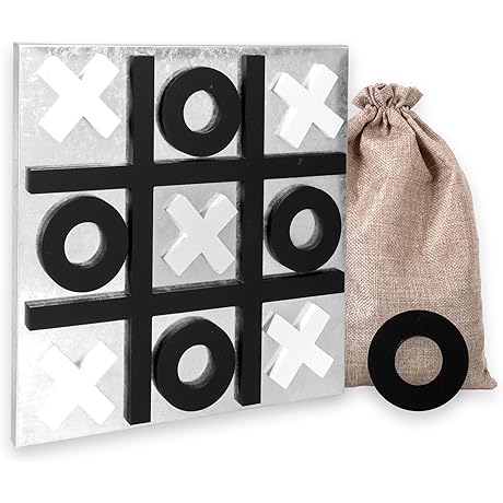 Play Platoon Magnetic Tic Tac Toe for Wall: Enjoy Classic Game with Farmhouse Decor