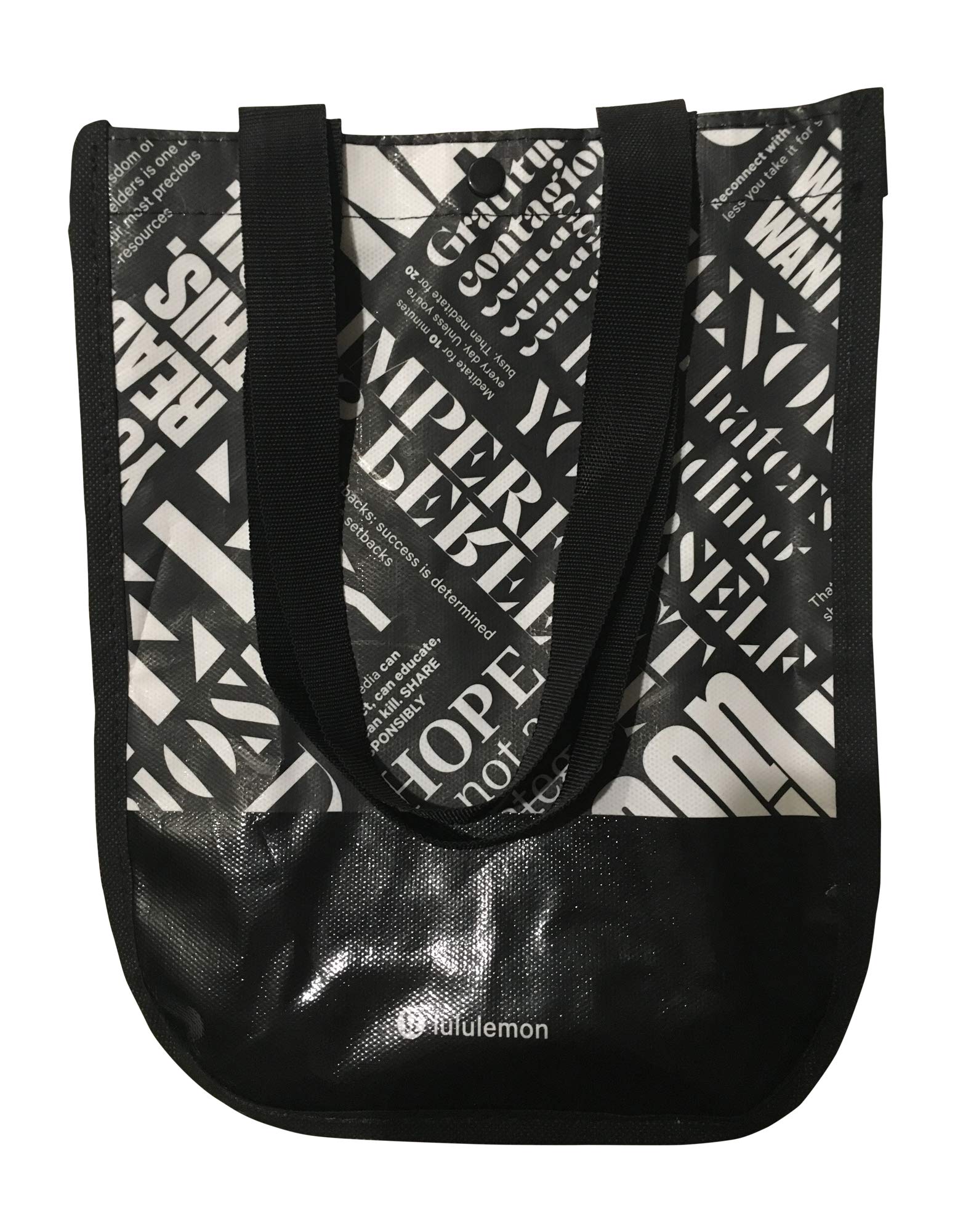 lululemon black tote