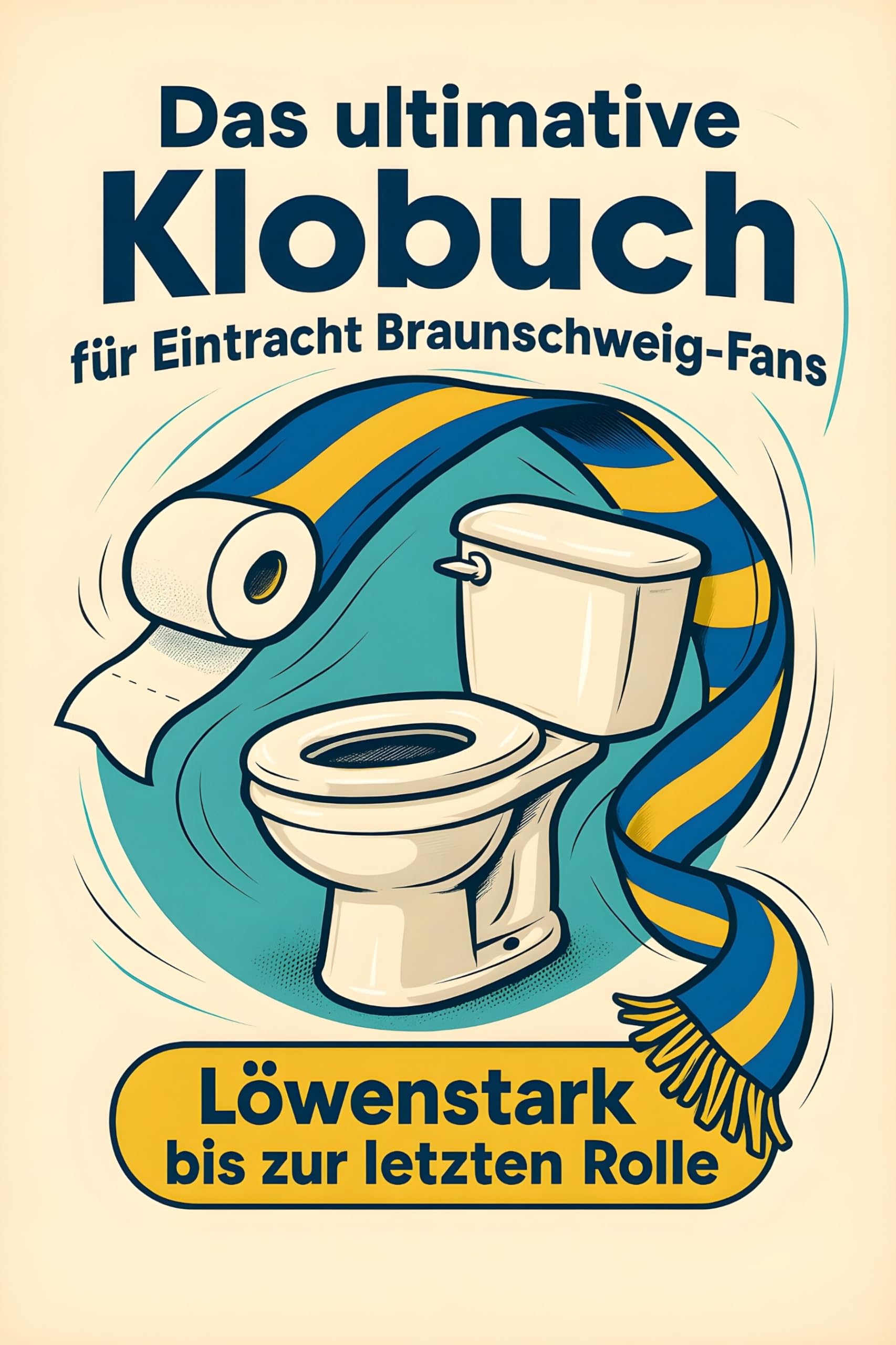Das ultimative Klobuch für Eintracht Braunschweig-Fans: Löwenstark bis zur letzten Rolle. Lustiges Geschenk mit Lifehacks, Fun Facts und Geschichten