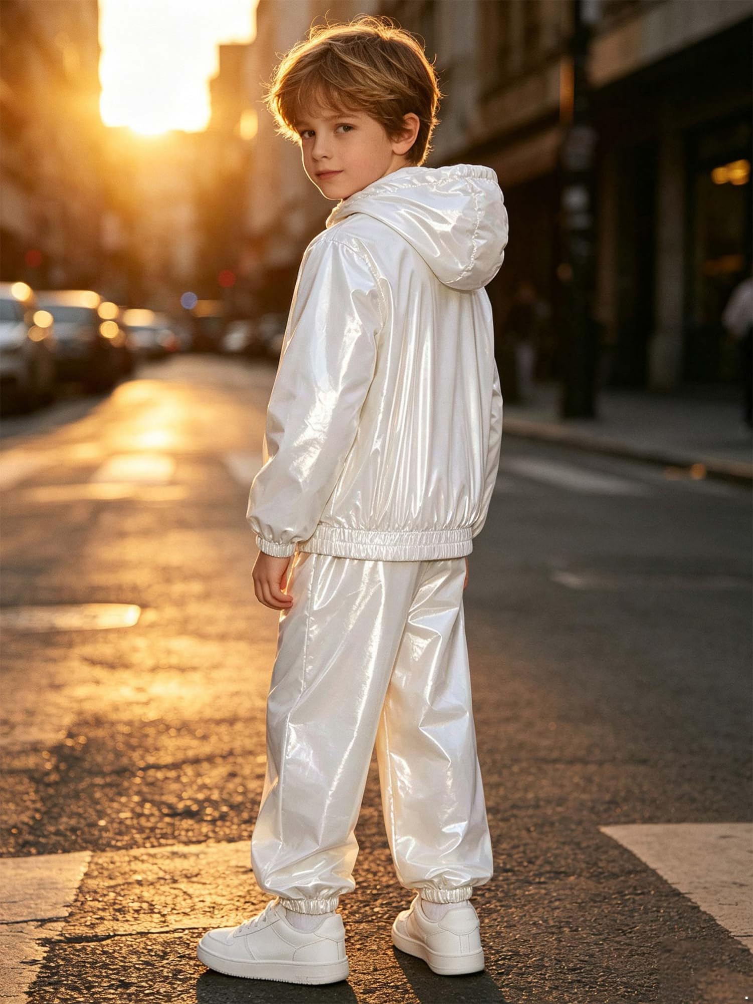 CHICTRY Bambina Set Di Abbigliamento Bambino Completi Da Cappotto Pioggia