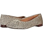 Madewell Maria Ballet Flat Dried Flax Multi Spot Dot Haircalf 7 M