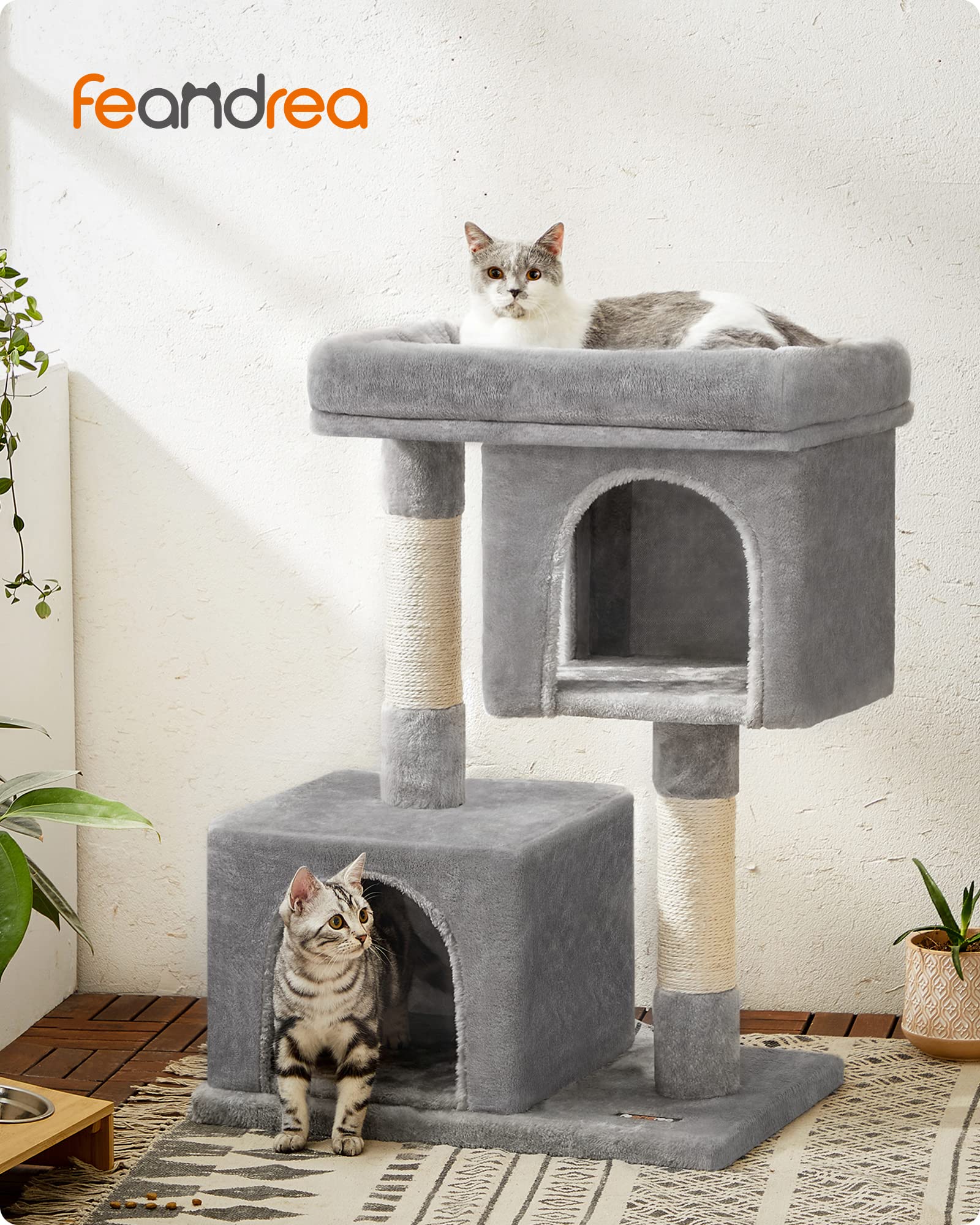plush cat tree
