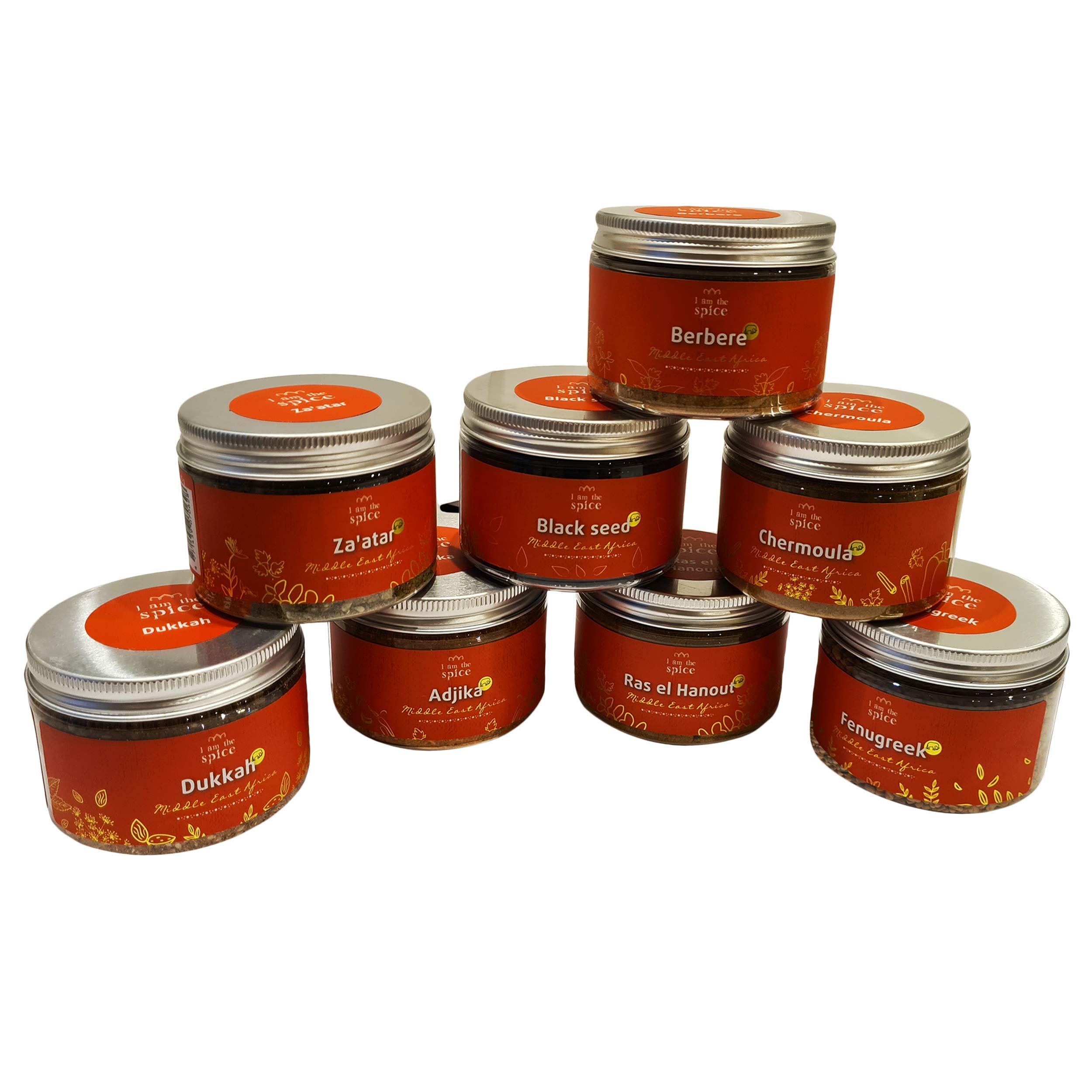 I am the spice Berbere Spice Mix per il Medio Oriente - African Kitchen, 90g