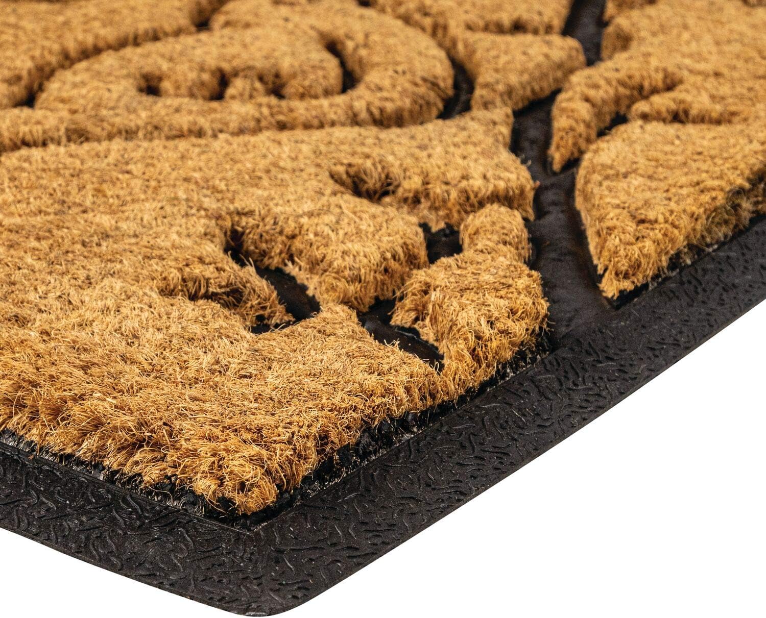 NoTrax, Bird on Branch, Rubber-Backed Natural Coir Doormat, Entry Mat for Indoor or Outdoor Use, 18"x30", C04 (C04S1830BC)
