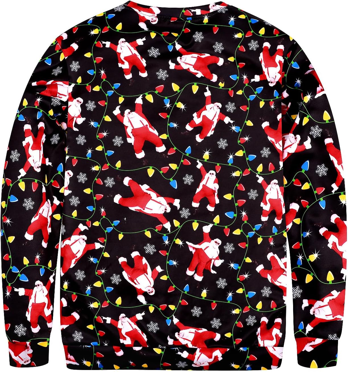 Funny World Mens Ugly Christmas Sweatshirt Funny Xmas​Sweater - Image 2