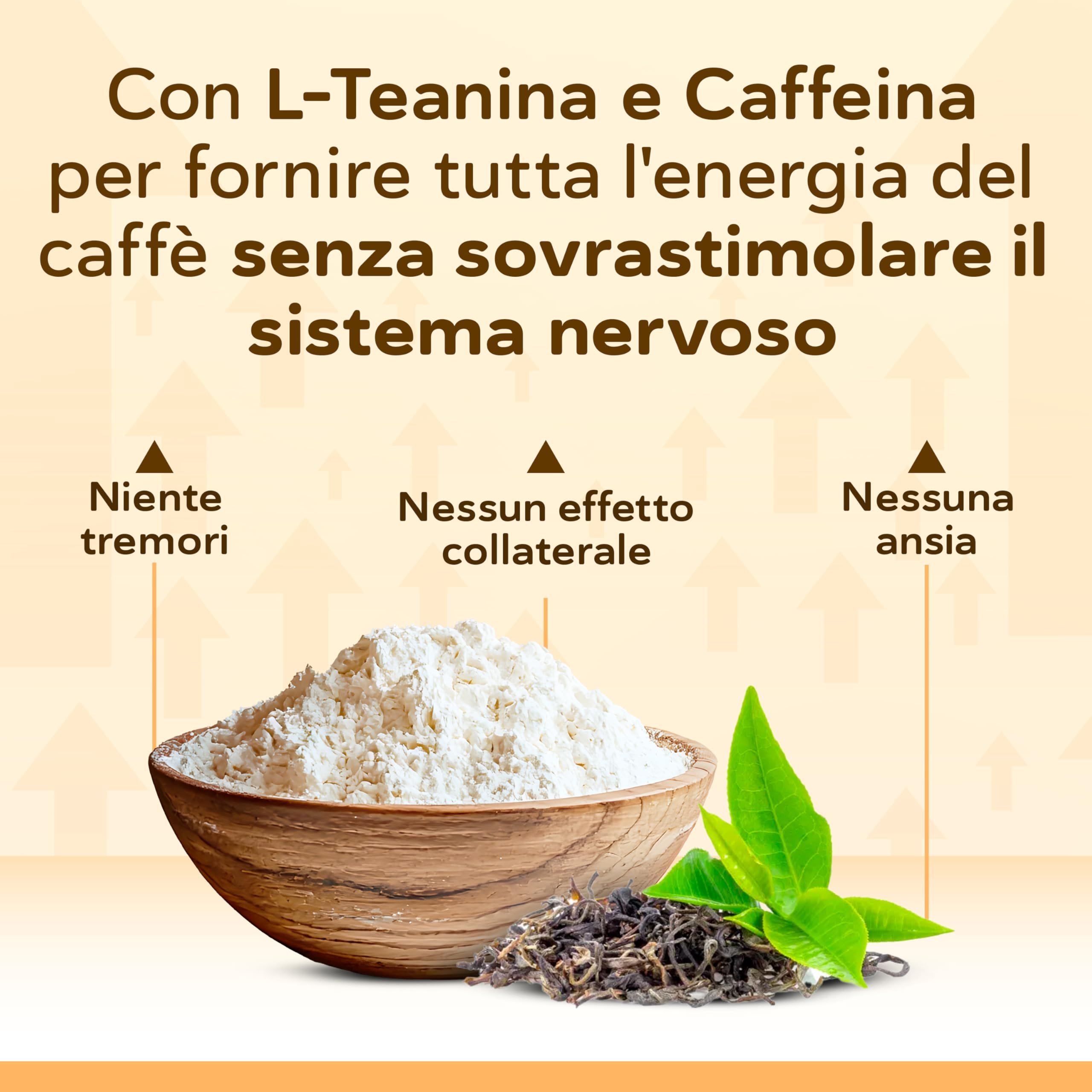 Nootropico – Integratore Memoria e Concentrazione con Bacopa Monnieri, Ginkgo Biloba, Tirosina, Teanina, Caffeina, Vitamine B6 e B12 – Integratore Studio Memoria e Focus Naturale – 60 Capsule
