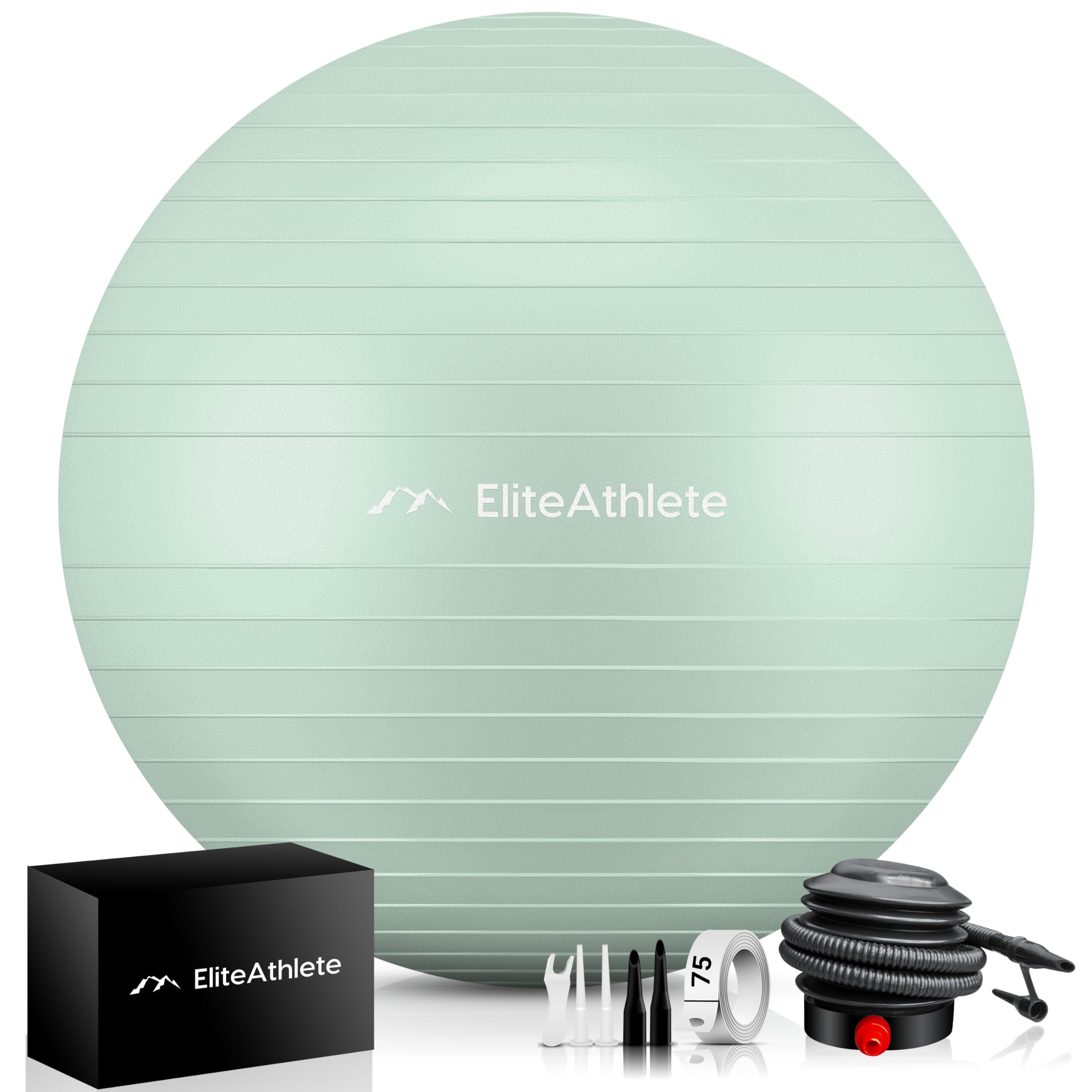 EliteAthlete Ballon Gym anti-burst Fitness Pilates Yoga Grossesse pompe