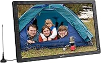 Vista 6 de Supersonic SC-2812 TV LED portátil de 12 pulgadas, sintonizador de TV digital, radio FM, entradas HDMI y USB - Resolución de 1280 x 800, batería